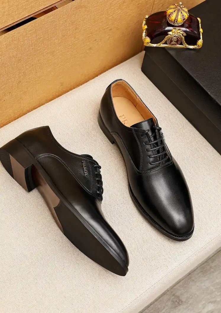 hype Prada Leather Shoes