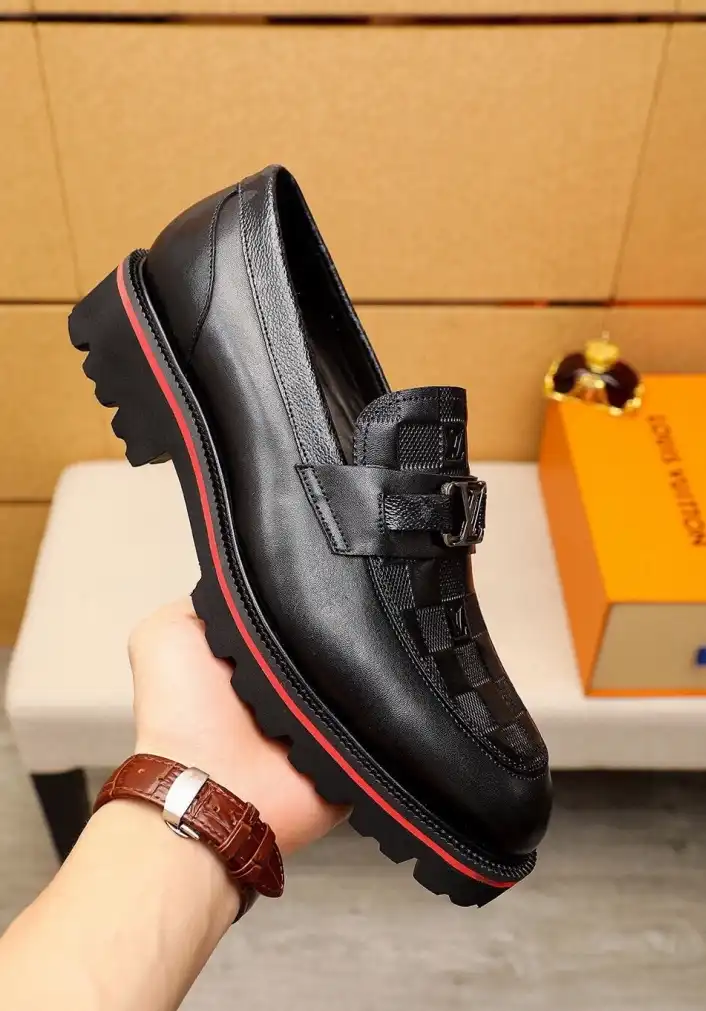 hype LV Leather Shoes