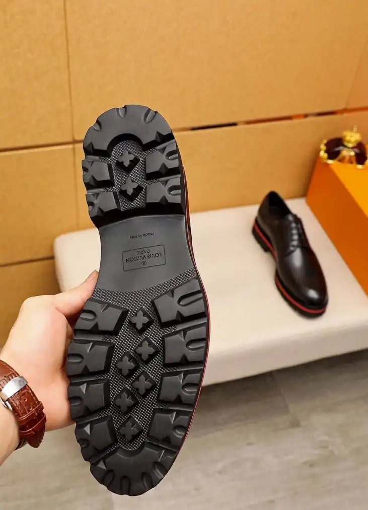 hype LV Leather Shoes