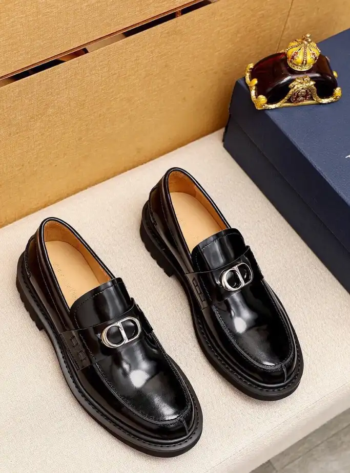 hype Christian Dior Leather Shoes