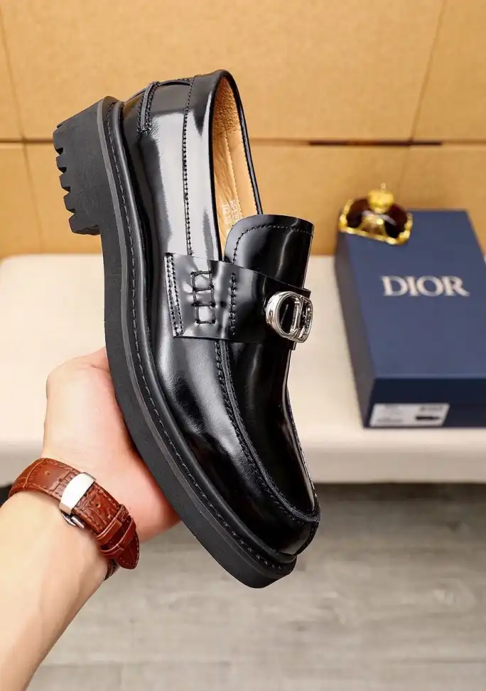 hype Christian Dior Leather Shoes