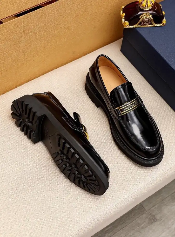 hype Christian Dior Leather Shoes