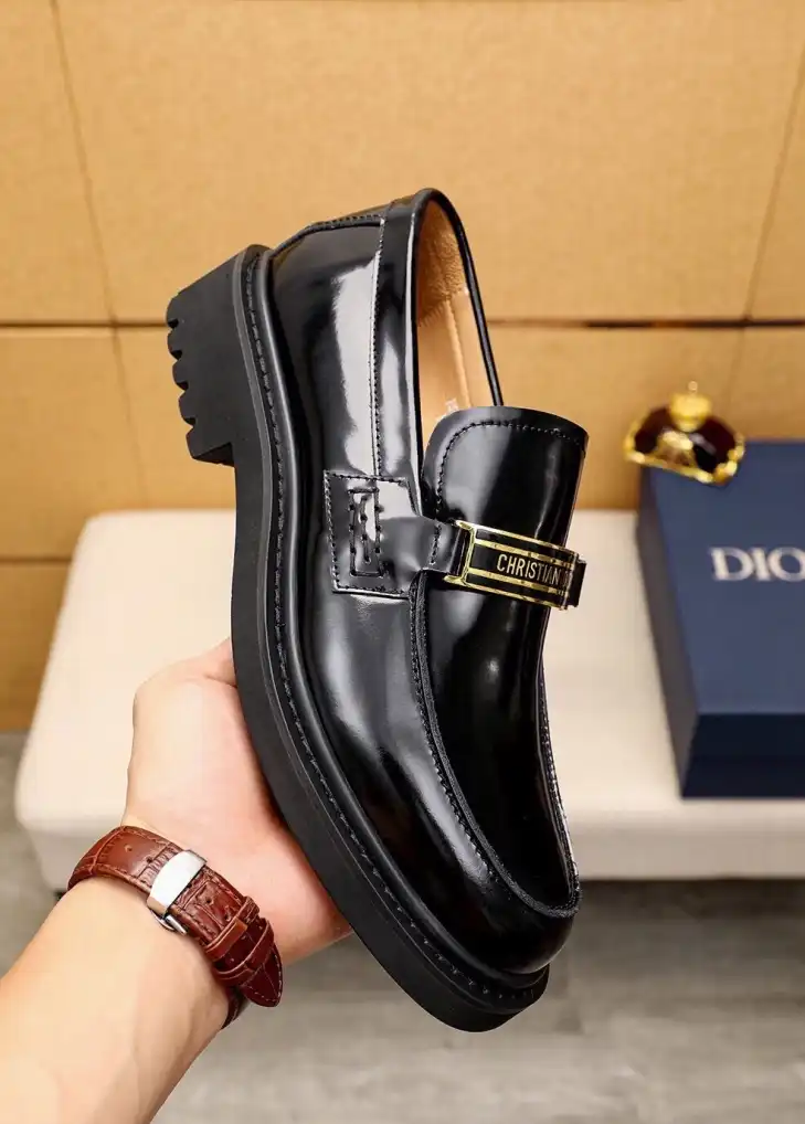 hype Christian Dior Leather Shoes