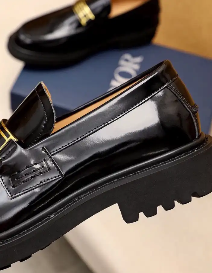 hype Christian Dior Leather Shoes