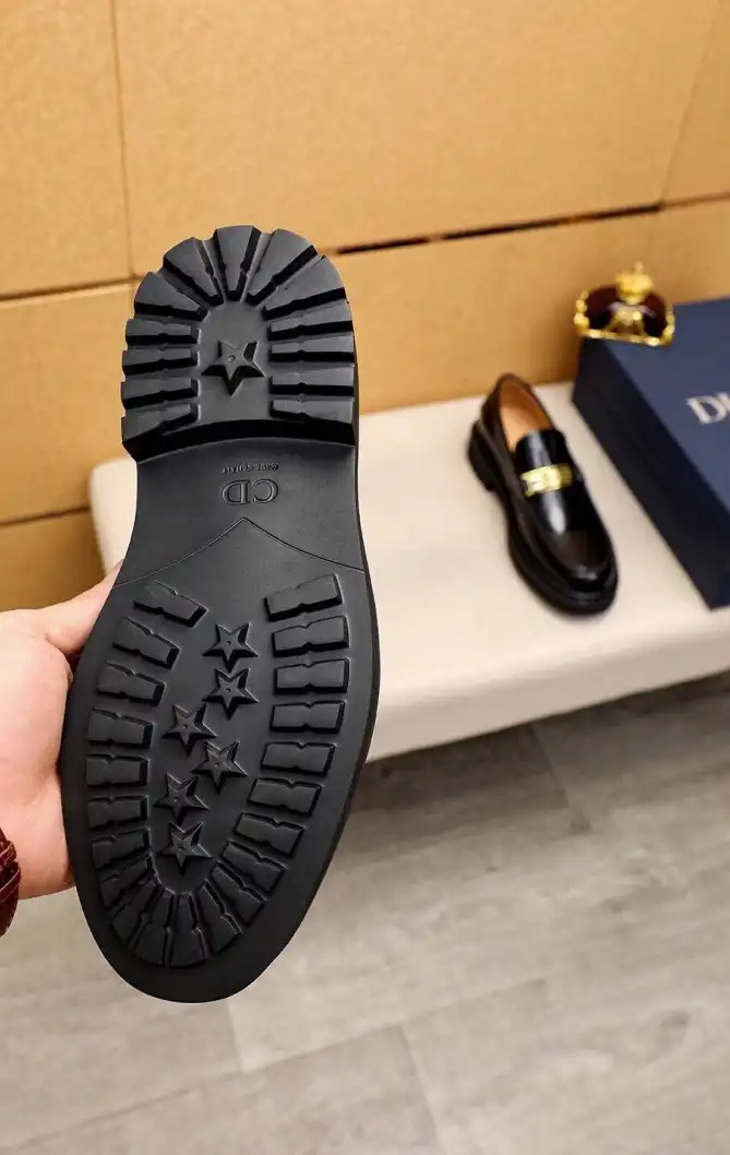 hype Christian Dior Leather Shoes