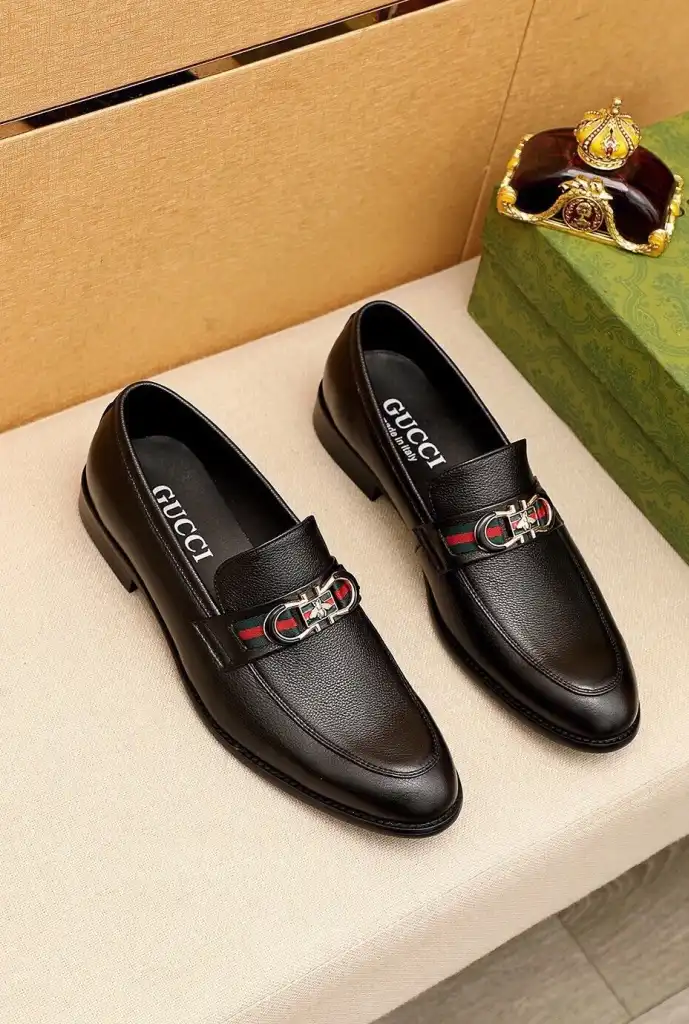 hype Gucci Leather Shoes