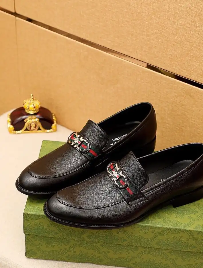 hype Gucci Leather Shoes