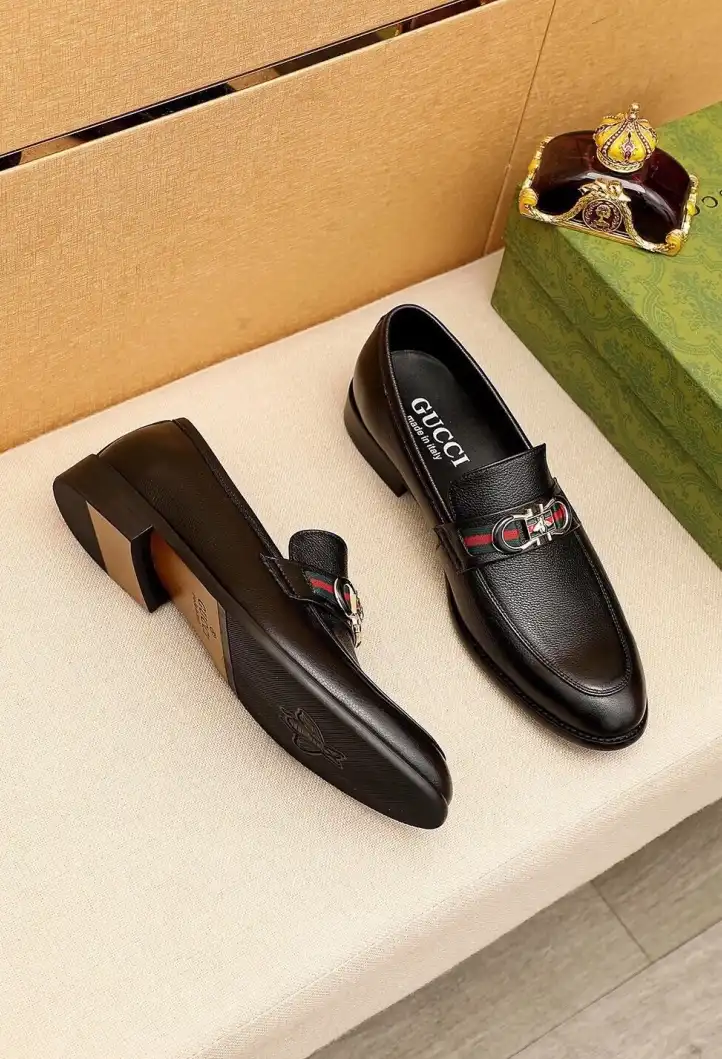 hype Gucci Leather Shoes