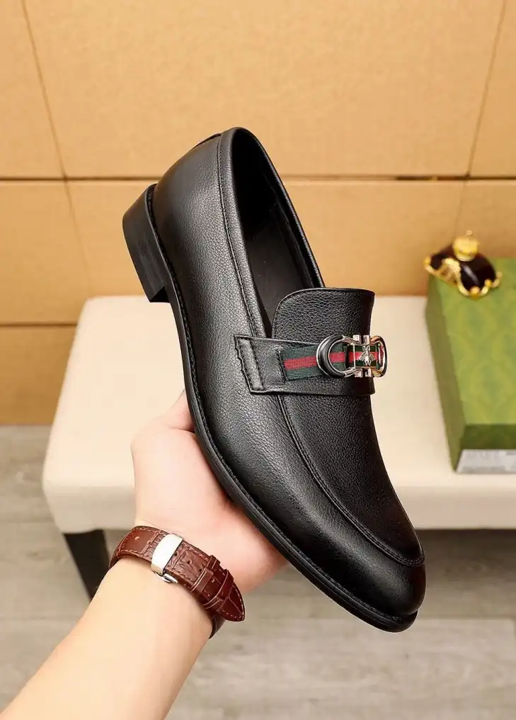 hype Gucci Leather Shoes