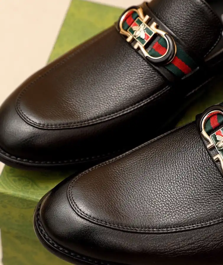 hype Gucci Leather Shoes