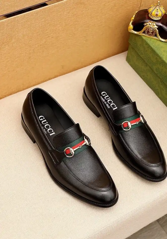 hype Gucci Leather Shoes