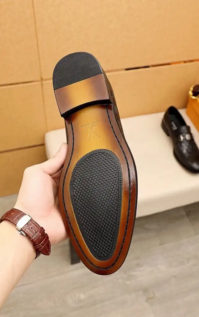 hype LV Leather Shoes