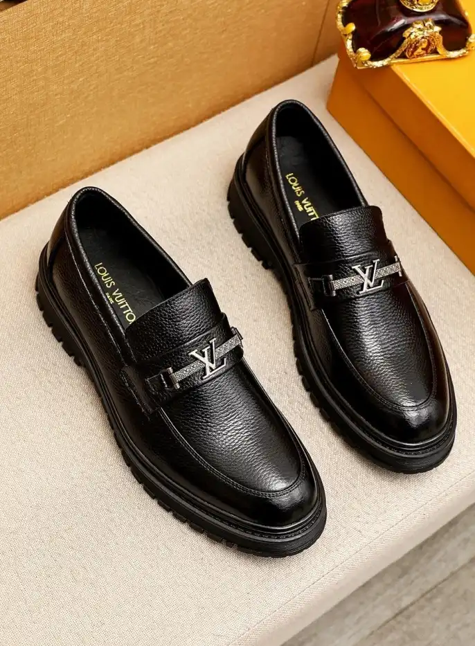 hype LV Leather Shoes