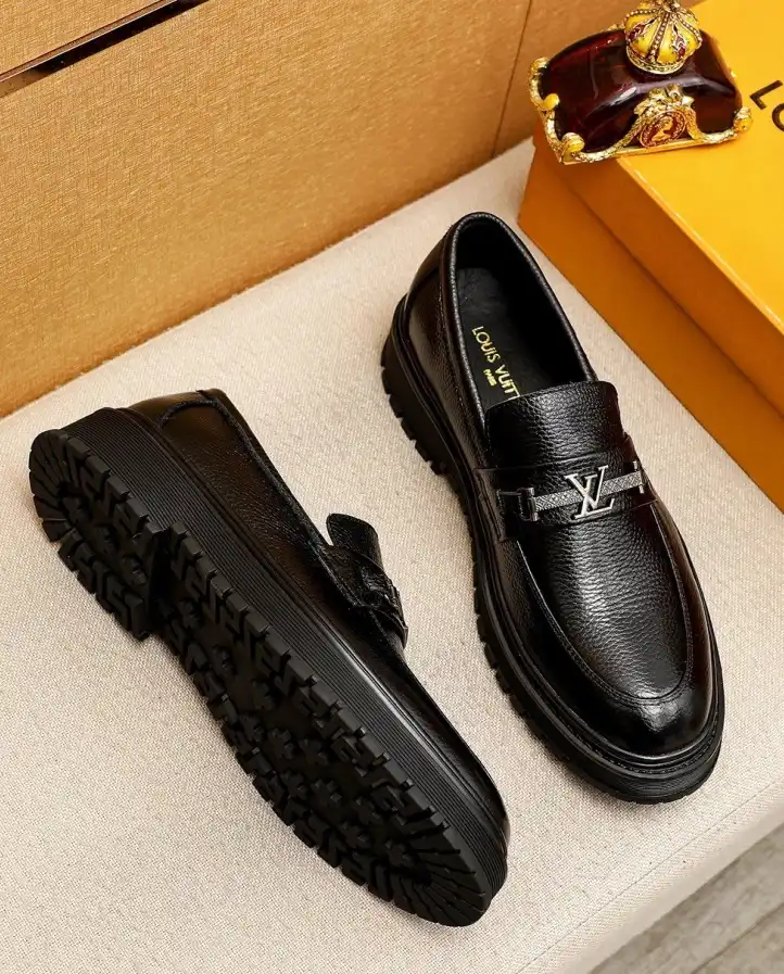 hype LV Leather Shoes