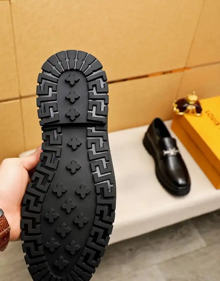 hype LV Leather Shoes