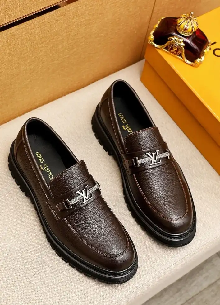 hype LV Leather Shoes