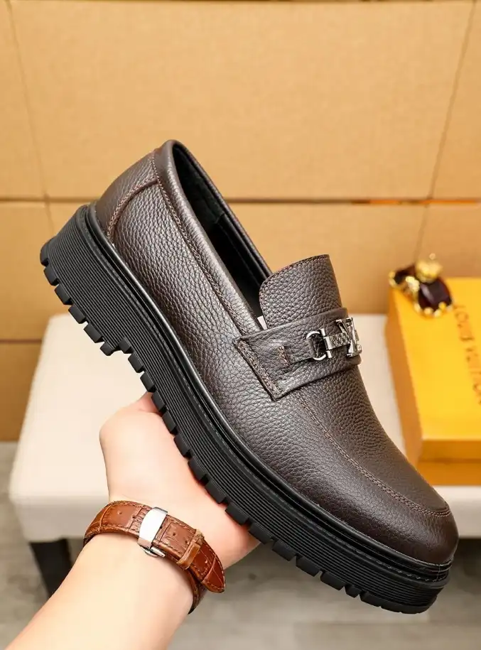 hype LV Leather Shoes