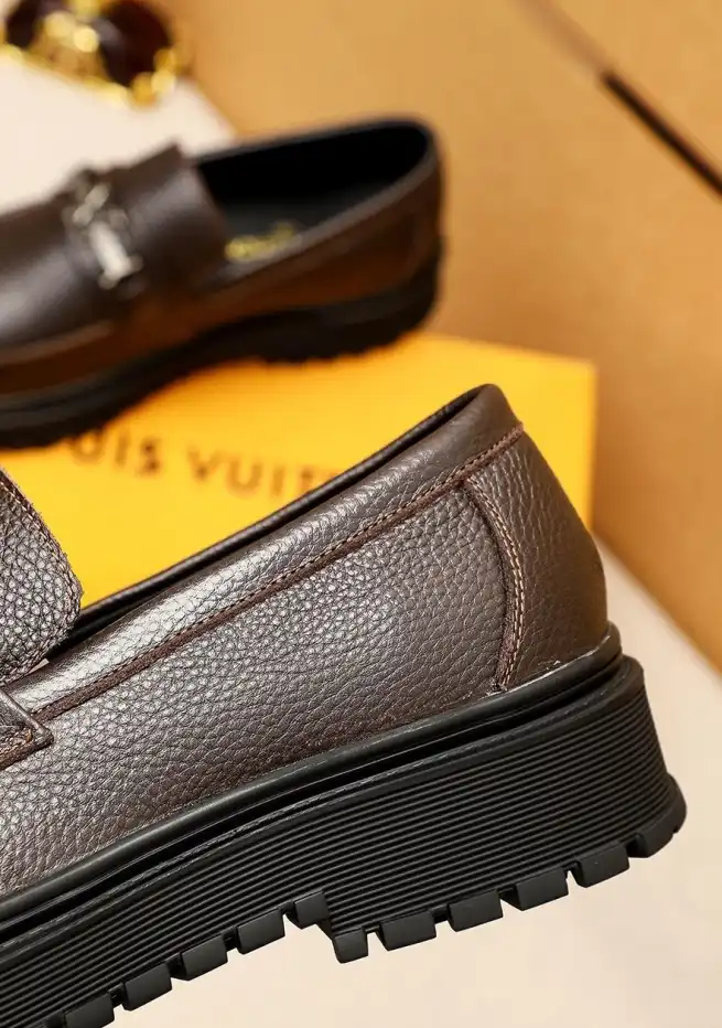 hype LV Leather Shoes