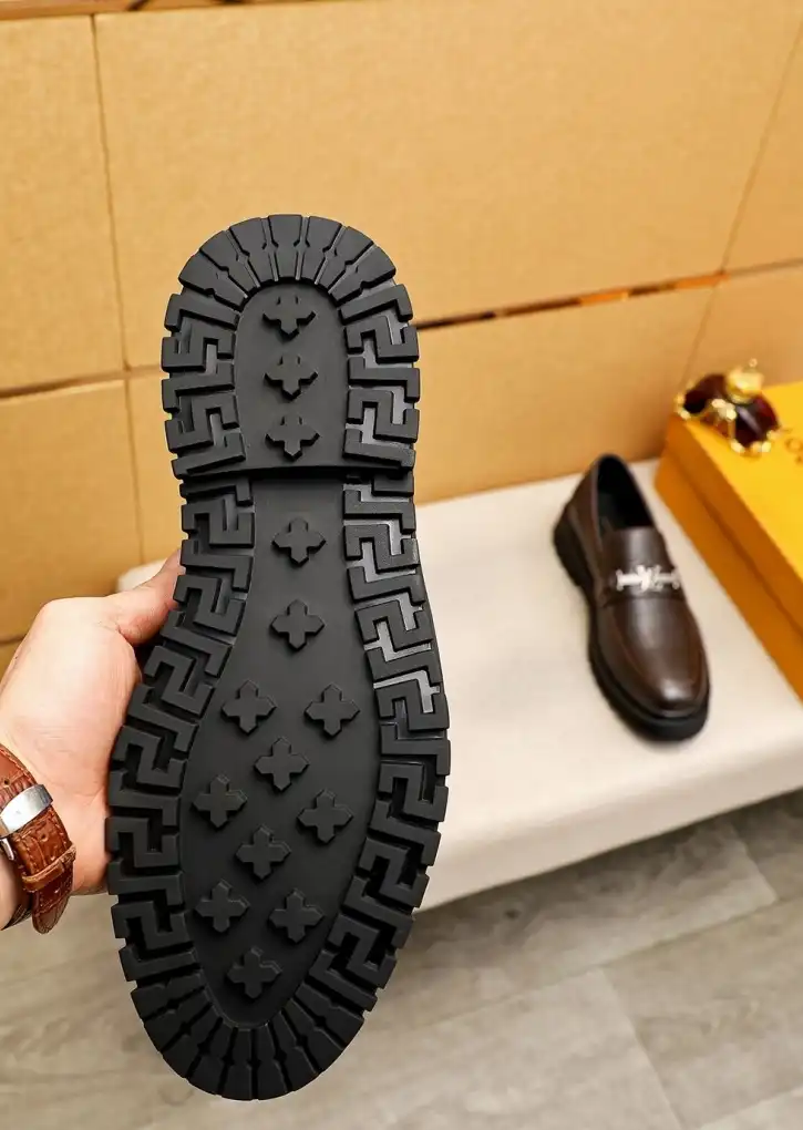 hype LV Leather Shoes