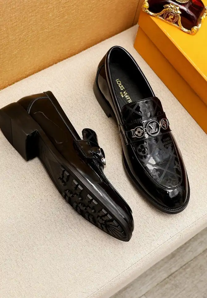 hype LV Leather Shoes