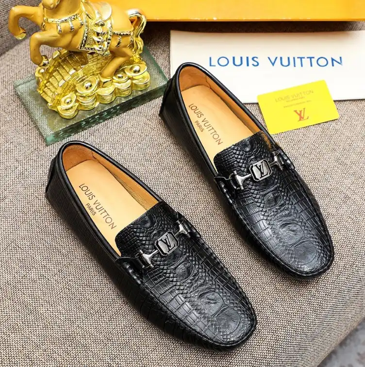 hype LV Leather Shoes