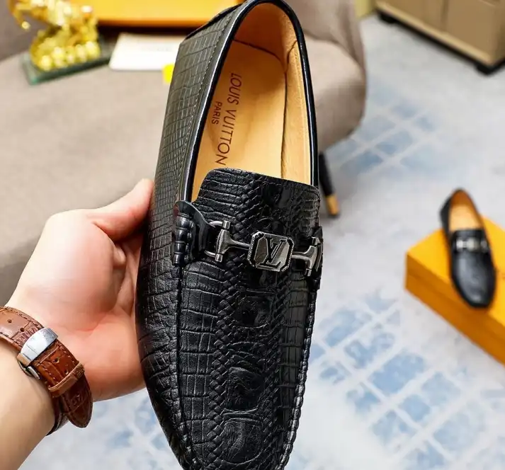 hype LV Leather Shoes