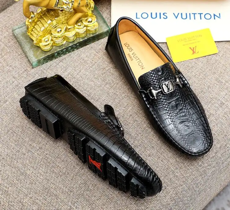 hype LV Leather Shoes