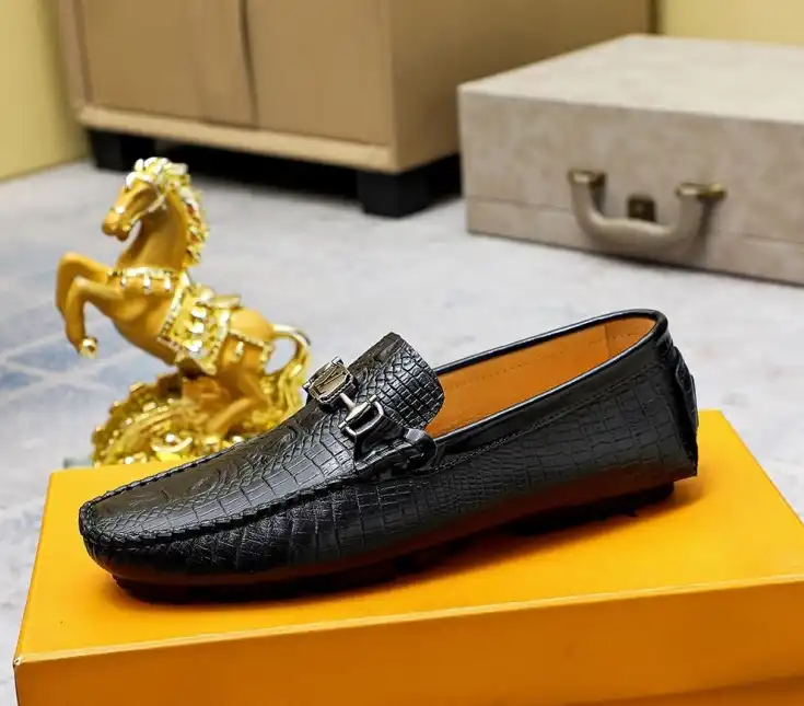 hype LV Leather Shoes