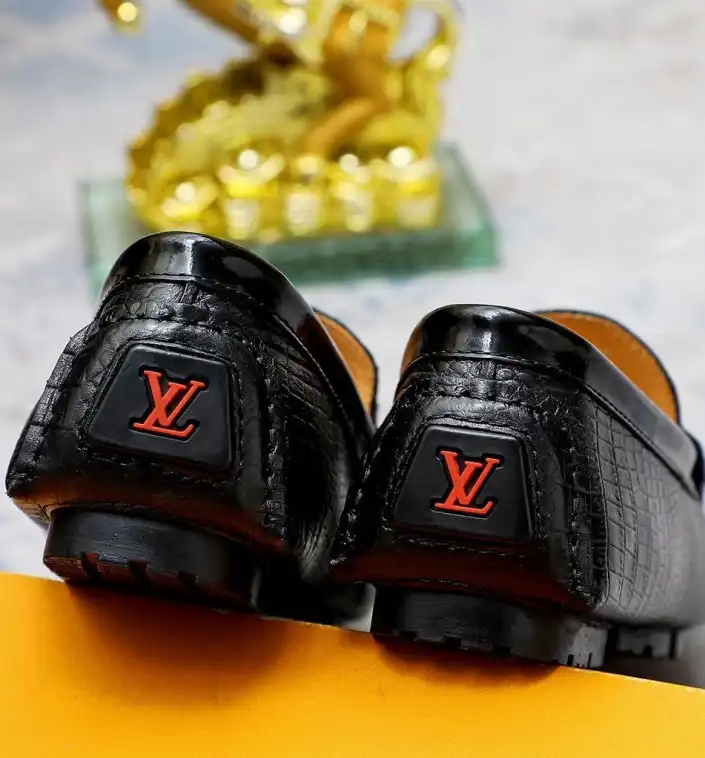 hype LV Leather Shoes