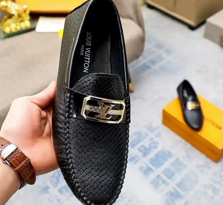 hype LV Leather Shoes