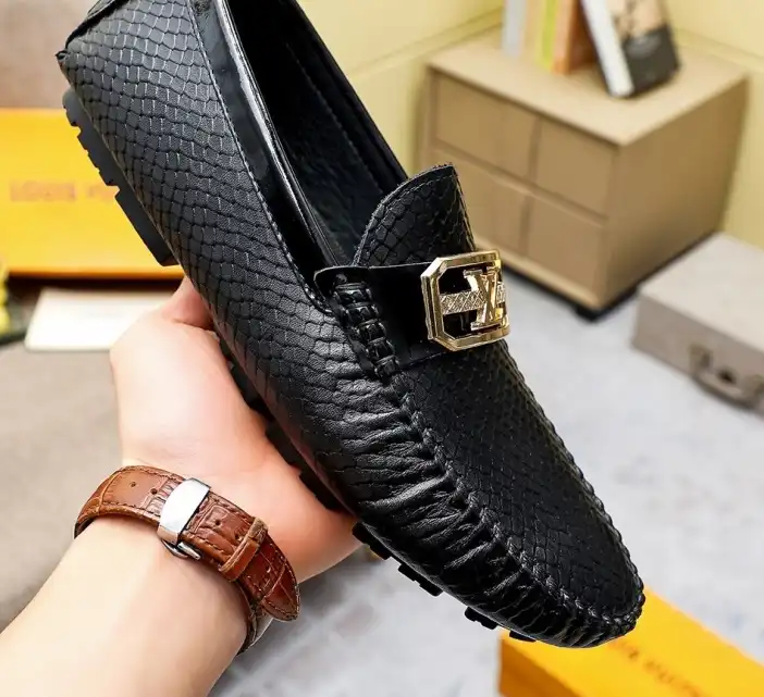 hype LV Leather Shoes