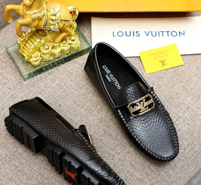 hype LV Leather Shoes