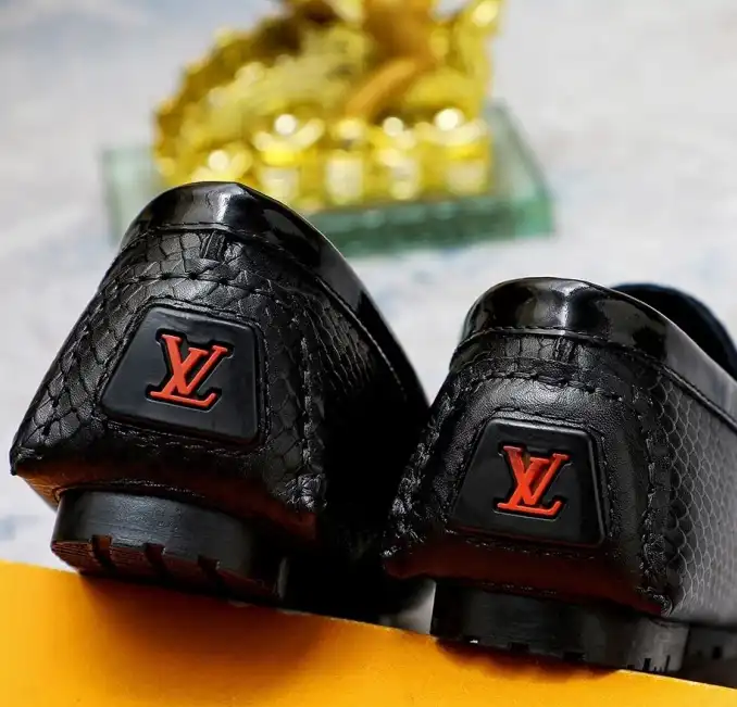 hype LV Leather Shoes