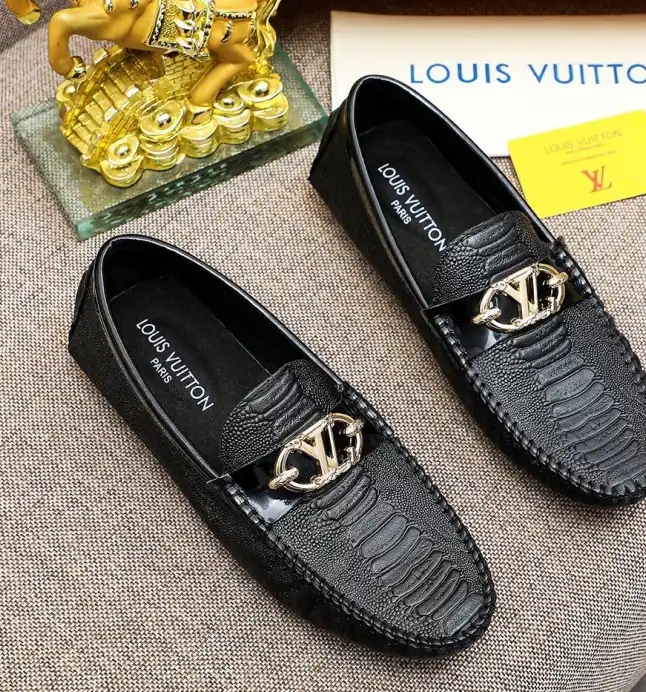 hype LV Leather Shoes