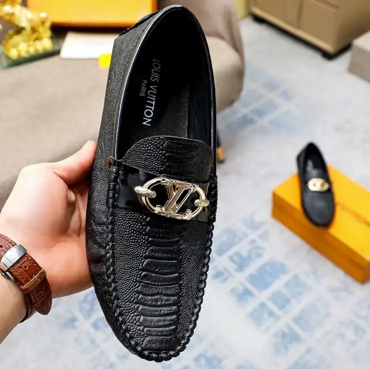 hype LV Leather Shoes