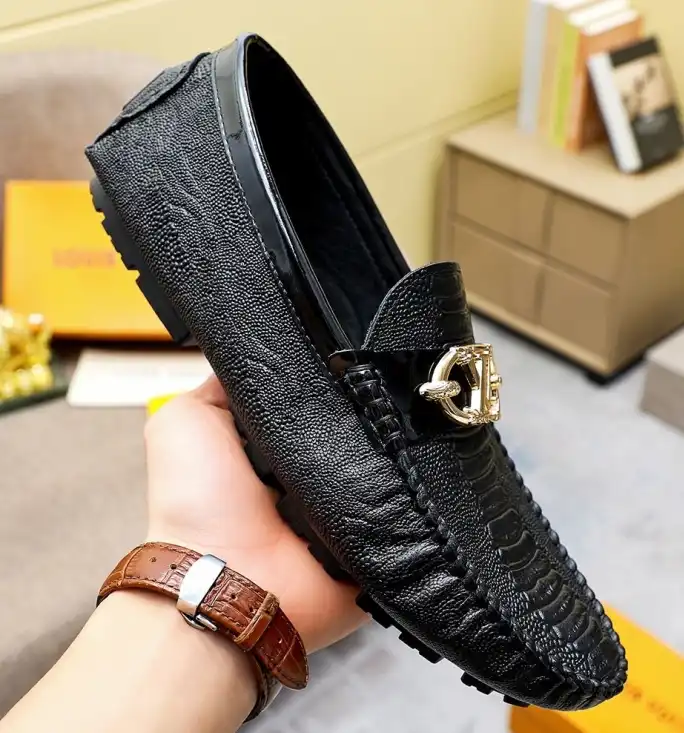 hype LV Leather Shoes