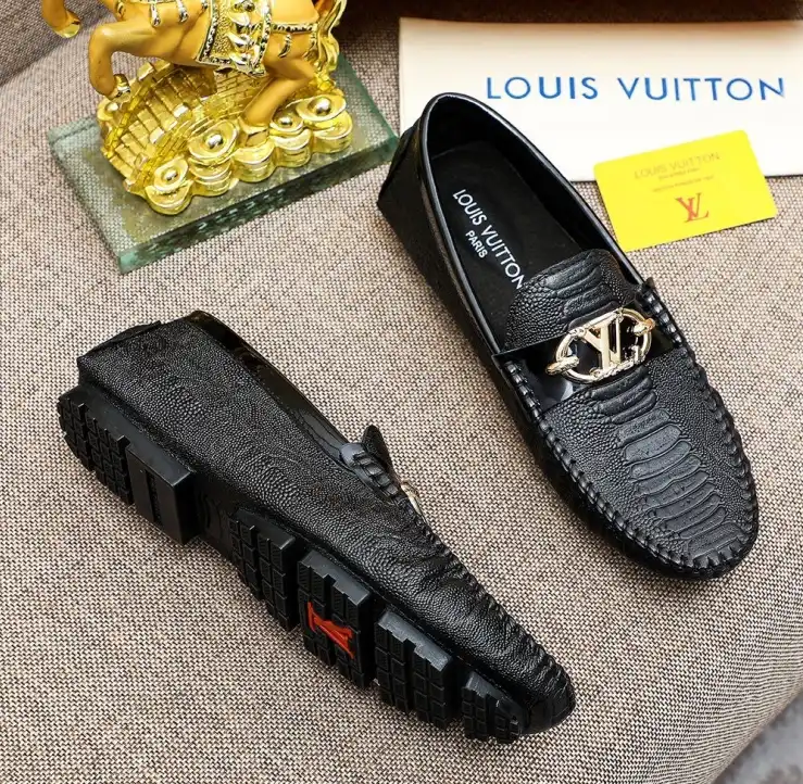 hype LV Leather Shoes