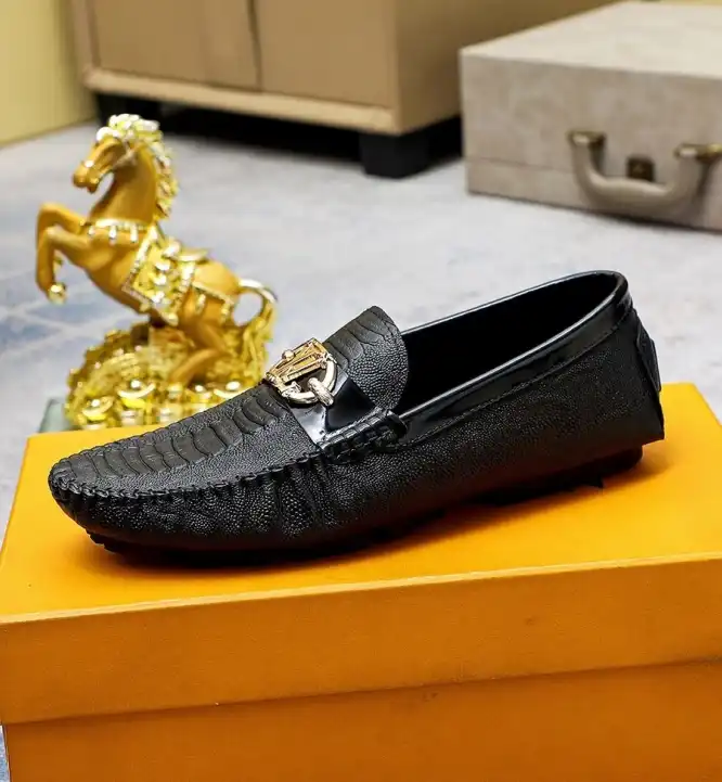 hype LV Leather Shoes