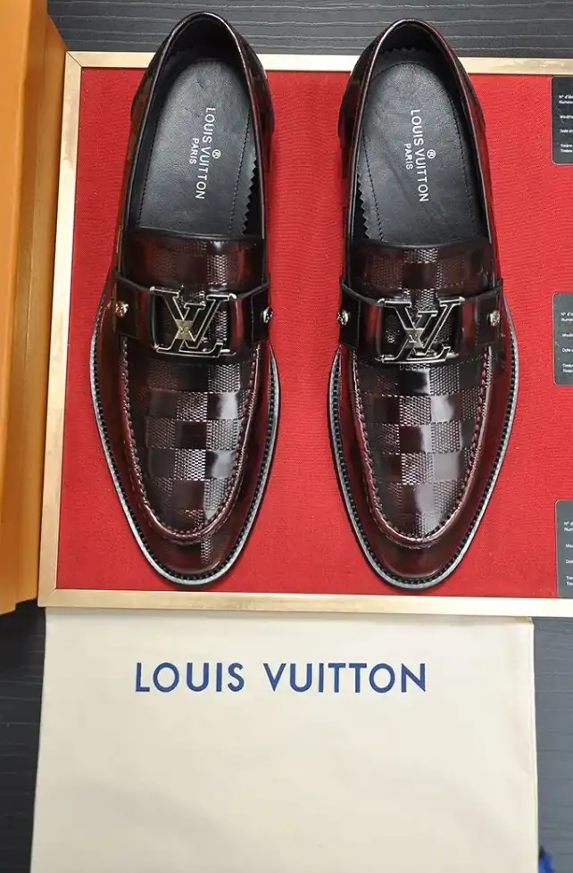 hype LV Leather Shoes