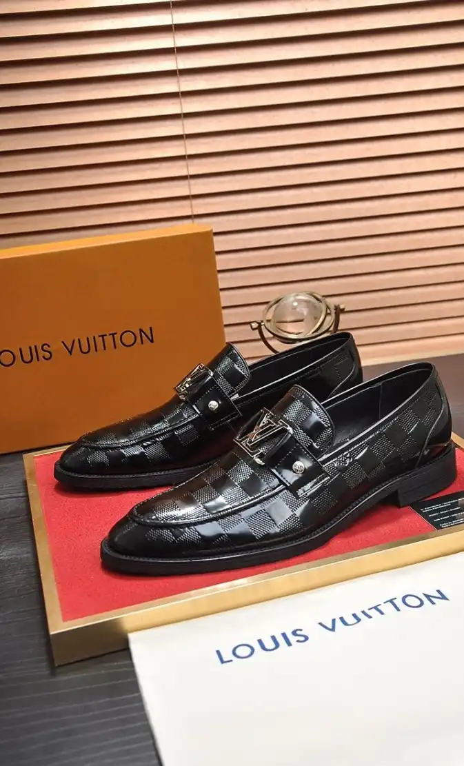 hype LV Leather Shoes