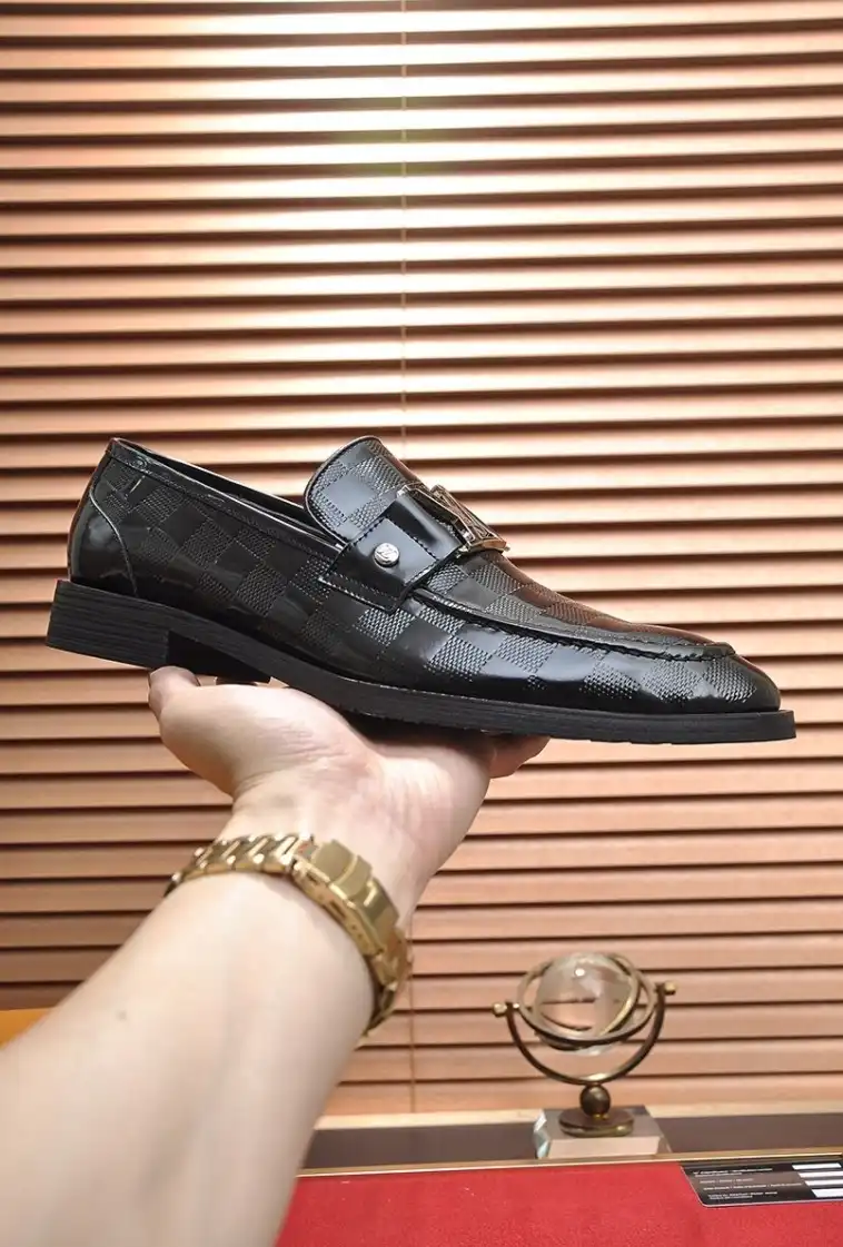 hype LV Leather Shoes