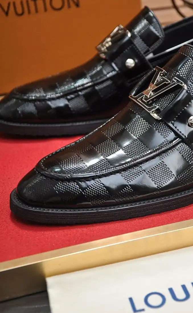 hype LV Leather Shoes