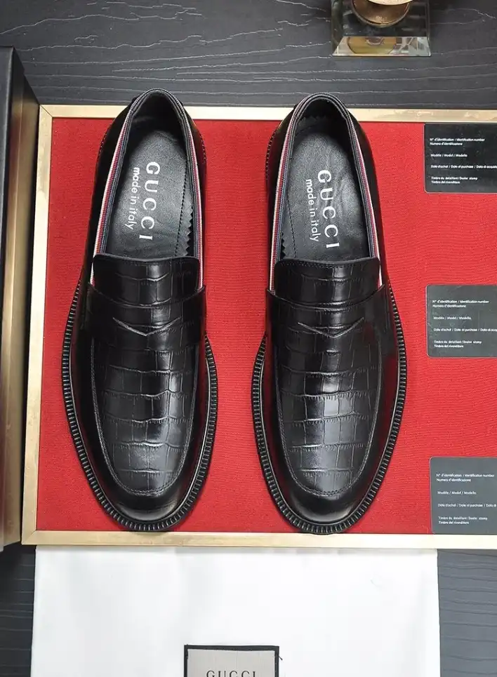 hype Gucci Leather Shoes