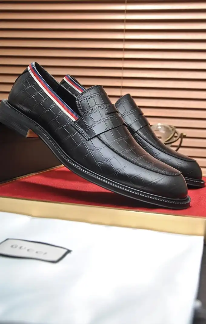 hype Gucci Leather Shoes