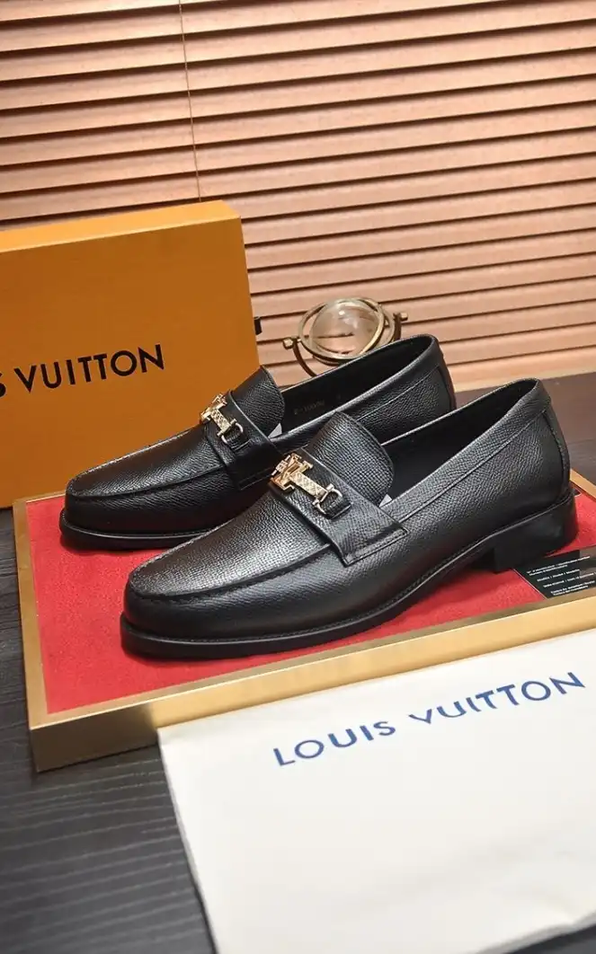 hype LV Leather Shoes