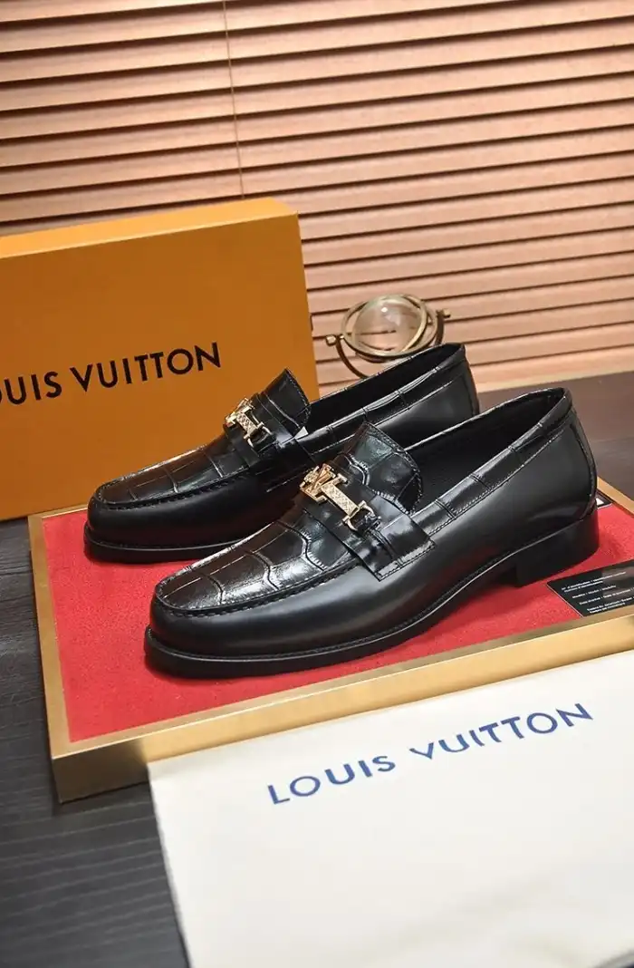 hype LV Leather Shoes