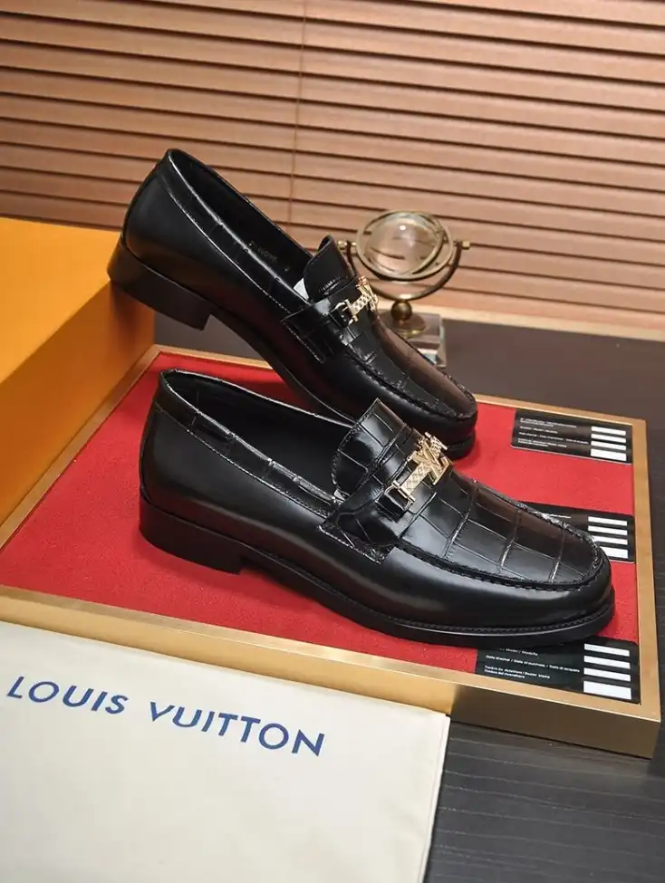 hype LV Leather Shoes