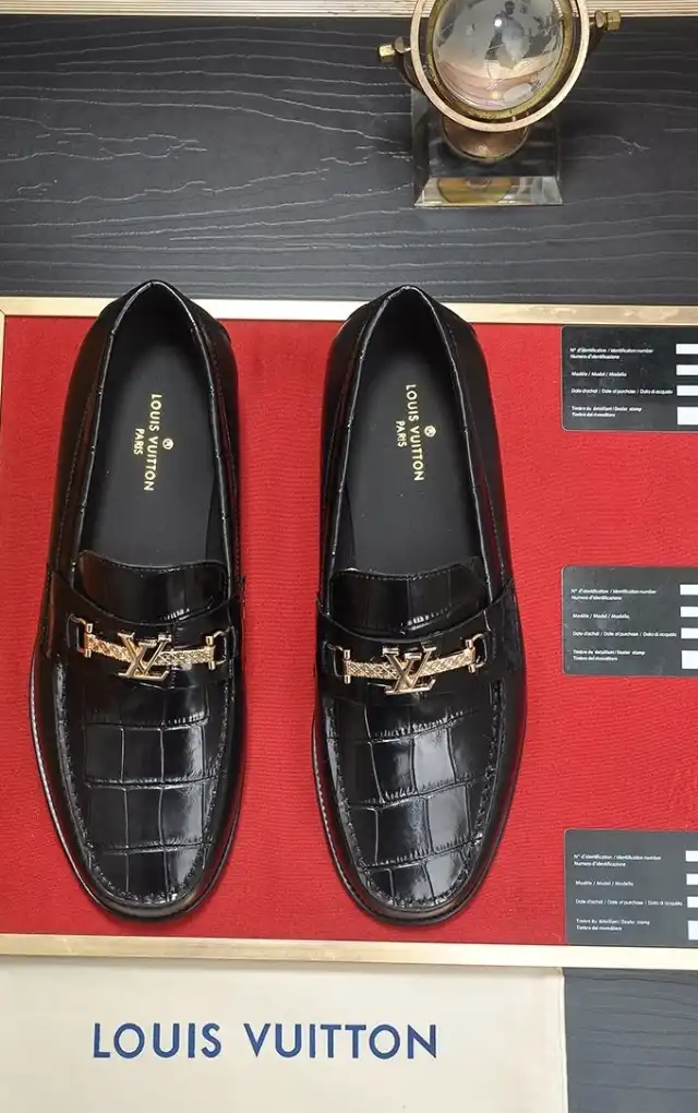 hype LV Leather Shoes