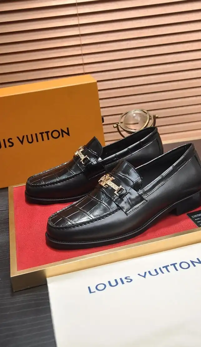 hype LV Leather Shoes