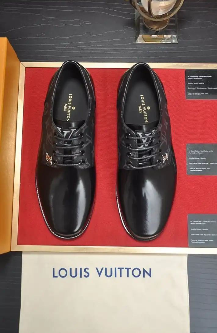 hype LV Leather Shoes